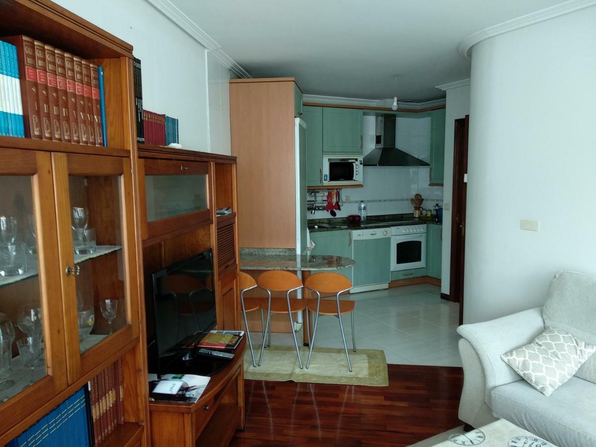 Acogedor Apartamento Cerca De Las Estaciones De Bus Y Tren A Coruna Ngoại thất bức ảnh